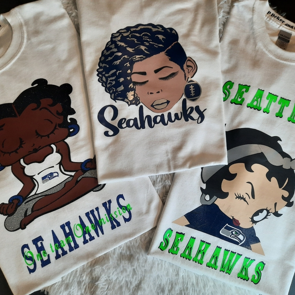 Custom Design Seattle Seahawks Shirts